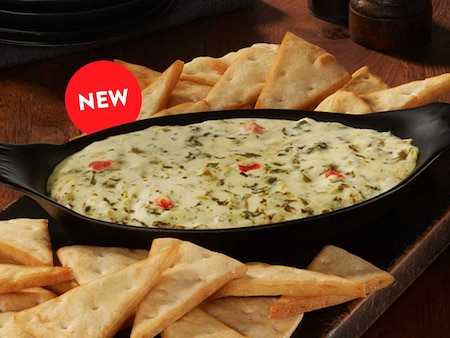 NEW! Four Cheese Spinach Dip