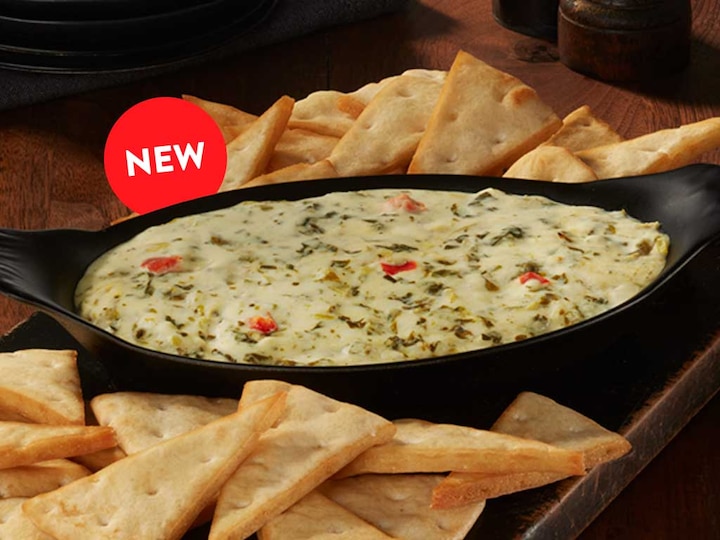 NEW! Four Cheese Spinach Dip