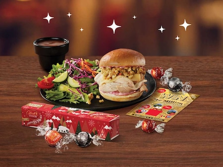 Festive Chicken on a Bun