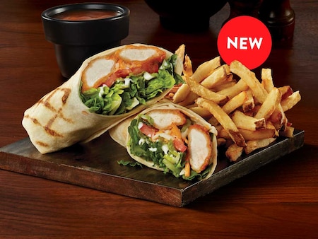 NEW! Buffalo Chicken Wrap