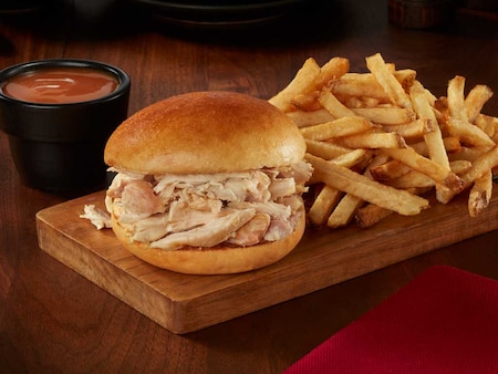 Rotisserie Chicken on a Bun