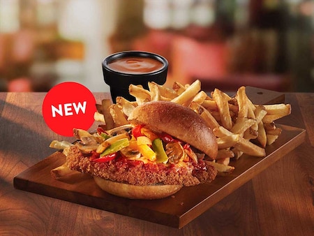 NEW! Deluxe Chicken Parm Sandwich NEW! Deluxe Chicken Parm Sandwich