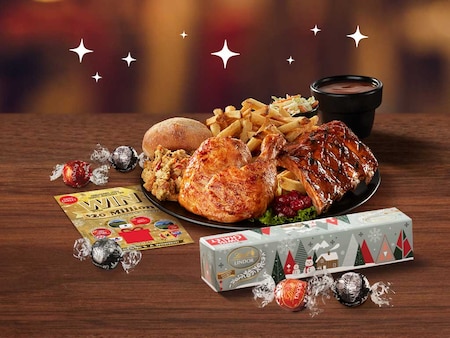 Festive Chicken & Third Rack Combo